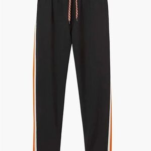 Burberry Side-stripe Slim Track Pants Black/orange/white
